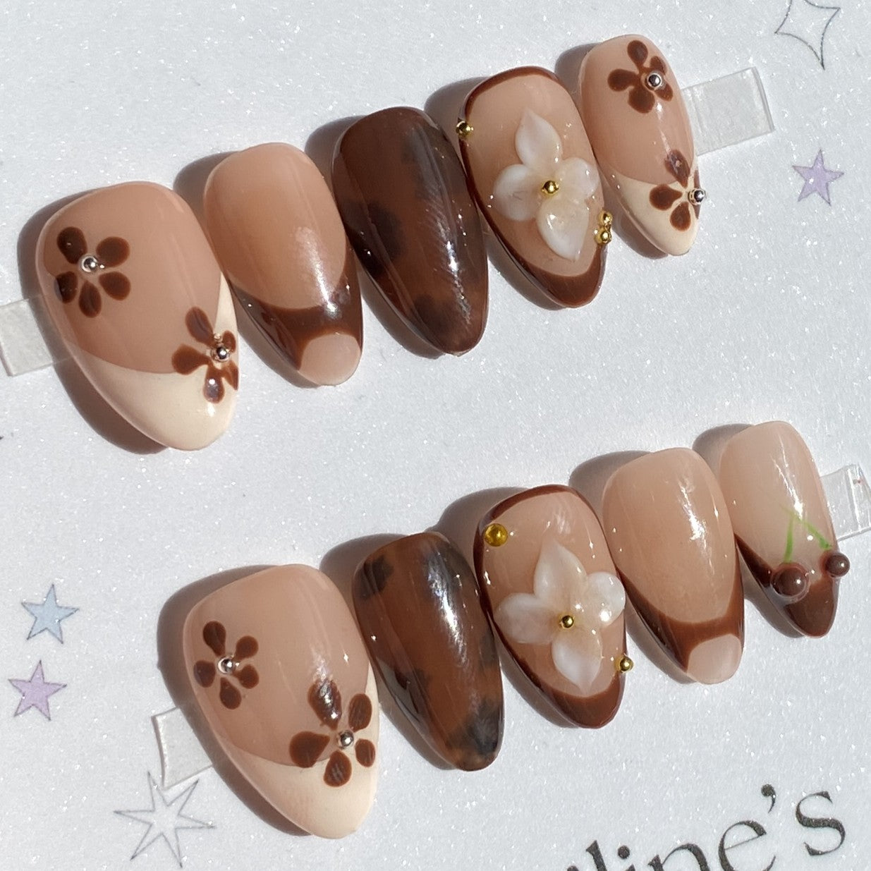 Design 68 | Brown Florals